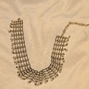 Vintage Pearl and Silver Choker